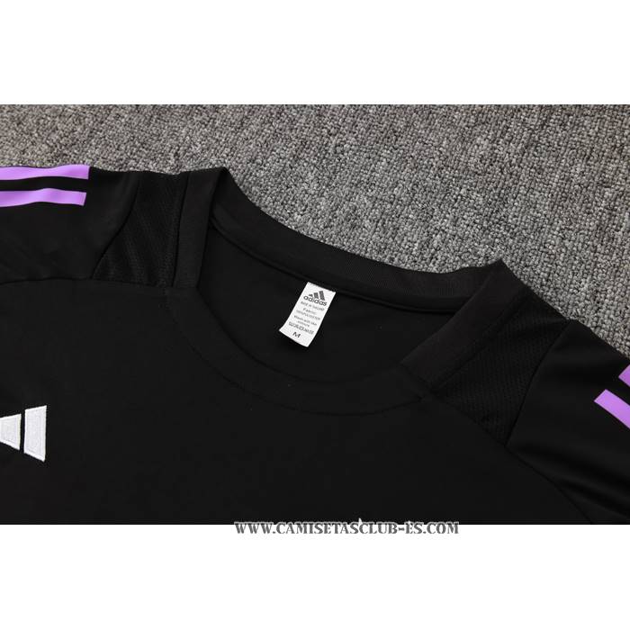 Chandal del Alemania 24-25 Manga Corta Negro - Pantalon Corto